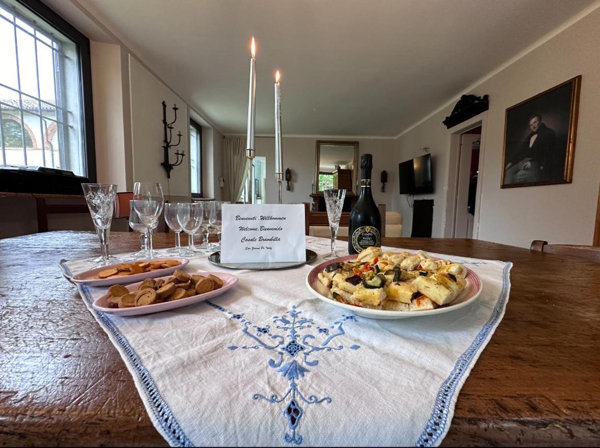 Villa Affascinante Casale Brambilla Vicino Pavia San Zenone al Po Esterno foto